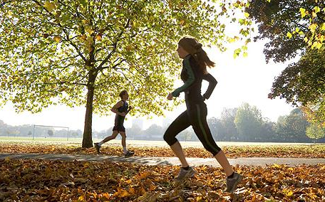 exercise in the park